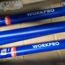 WORKPRO Cabinet Jack Support Pole, 54-114 Inches Steel Telescopic Quick Support Rod Adjustable 3rd Hand Support System with 154 lbs Capacity for Cabinet Jack, Drywall Jack& Cargo Bars, 4-Pack