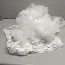 Ursumy 118" Bride Wedding Lace Veils Long Cathedral Veil Soft Tulle Bridal Veil with Comb(White)