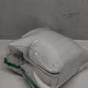 Supportive Cooling Pillow for Comfortable nap time Sleep Quality; an Ergonomic Memory Foam Pillow for Shoulder and Neck Pain Relief, Perfect for Side Sleepers(White Grey)