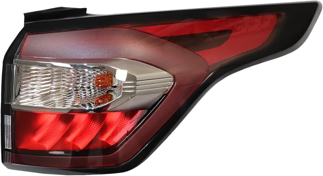 Brake Lamps Fits For Ford Escape 2017 2018 2019,Outer Side Tail Lights Rear Brake Lamps Right, High Performance Rear Tail Light Lamp Assembly Perfect Fit for Original Car (Right)