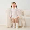 pureborn Baby Girls Boys Bodysuit Super Soft Cotton Romper 3- 6 Months