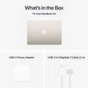 Apple 2025 MacBook Air 13-inch Laptop with M4 chip: Built for Apple Intelligence, 13.6" Liquid Retina Display, 16GB Unified Memory, 256GB SSD Storage, 12MP Center Stage Camera, Touch ID, Starlight