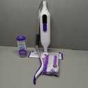 Swiffer PowerMop Multi-Surface Mop Kit for Floor Cleaning, Includes PowerMop, 2 Mopping Pad Refills, 1 Cleaning Solution with Fresh Scent and 2 Batteries (Purple and White)