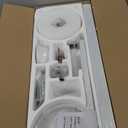 72 Inch Large Ceiling Fans with Lights, 8 Blades White Ceiling Fan Remote/APP Control, Dimmable, Reversible Big Ceiling Fan for Indoor/Covered Outdoor