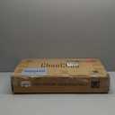 ChooChoo Bathroom Cabinet Wall Mounted 2-Door with 3 Open Shelves Wooden Medicine Cabinets with Adjustable ShelfSpace Saver Storage Cabinets Over The Toilet for Bathroom&Living Room,White Brown (1 pack)