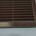 Brown 6inch Inch Ventilation Grille - Inside/Outside use - (Flange 5.9inch/Cover 8inchx8inch) - Air Vent Louver - Exhaust Hood - 3 Sizes / 4 Colors., 6inch / 8inchx8inch