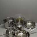 Cuisinart 77-11G Stainless Steel 11-Piece Set Chef's-Classic-Stainless-Cookware-Collection