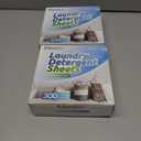 2 x Laundry Detergent Sheets 300 Loads Diesetsr Laundry Sheet ECO-friendly Travel Plastic-Free Washing Detergent Soap Sheets,Fragrance-Free (150 Count (Pack of 1))