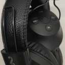 ROSIDA Dual Wireless Headphones for TV Watching with Transmitter, Headset Stand, TV Headphones for Seniors, 295FT Range with Optical, AUX, RCA,USB, High Volume Control, Long Playtime, No Delay, Black