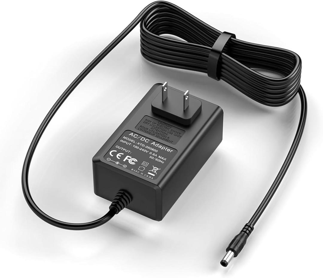 VHBW 26V Charger Replacement for TINECO Cordless Vacuum for TINECO IFLOOR 2 3 Series Cordless Floor Cleaner A10 Dash A11 S3 Hero Master Floor ONE S2 S3 S5 AC/DC Power Supply for YLS0241A-T260080