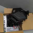 Birdream 2 Pack Bird Feeders for Outdoor Hanging, Retro Pagoda Design Fun Installation Bird Feeder, Attracting Wild Birds Chickadees Goldfinches Cardinals Finches and Sparrows (Black)