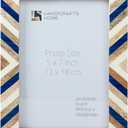 Handicrafts Home 5 by 7 Picture Frame for Home Decor, Tabletop & Wall hanging, Modern Home Decoration, Wooden Frame for Desk Decor, Office & Living Room, Shelf, Ideal Gift for Christmas, Hypno Dream