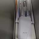 2025 WiFi Extender Signal Booster for Home, 15000sq.ft Wireless Internet Repeater, Long Range WiFi Booster and Signal Amplifier w/ Ethernet Port, WiFi Router Extender Support 99% Devices, 1-Tap Setup