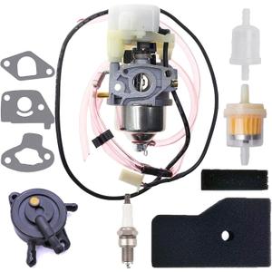 EU2000I Carburetor for Honda EB2000i EB2000I EB2000IT1 EU2000IK1 BF30E B/D/E Carb with Air Filter Spark Plug Gasket Fuel Line Fuel Pump Kit - 16100-Z0D-D03 16100-Z0D-D01 Carburetor