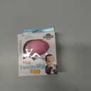 The Teething Egg Baby Teether  Freezable Teething Toy for Babies 36 Months up to 18 Months  Made in USA, Food-Grade TPE, Pink (Single)