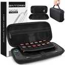Gamorek Switch 2 Carrying Case Compatible with Nintendo Switch 2, Protective Travel Case with 24 Game Cartridge Slots for Charger and Accessories