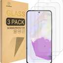 Mr.Shield Screen Protector compatible with Samsung Galaxy A36 5G / A56 [Tempered Glass] [3-Pack] [Japan Glass with 9H Hardness]