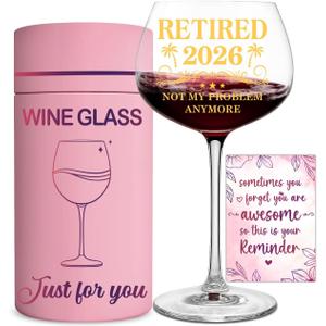 Retirement Gift For Woman, Her 2026 - Retirement Gifts for Women - Retired 2026 Not My Problem Anymore - Farewell Gift For Coworkers From Family, Colleague - Going Away Gifts For Friends, Boss
