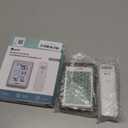 Indoor Outdoor Thermometer Wireless Weather Station, Temperature Humidity Monitor Battery Powered Inside Outside Thermometers with 330ft Range Remote Sensor and Backlight Display（Metal Black）