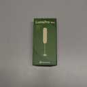 Maestri House Rechargeable Milk Frother, LunaFro Mini Handheld Electric Foam Maker Detachable Stainless Steel Whisk Drink Mixer Foamer Mini Blender for Matcha, Lattes, Cappuccino, No Stand (White and Silver)