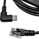 Uniden USB-C to RJ11 Power Cord for Radar Detectors Including R8w, R8, R7, R4w, R4, R3, DFR9, DFR8, DFR7 & Additional Models