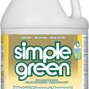 Simple Green 73434010 14010 Industrial Cleaner & Degreaser, Concentrated, Lemon, 1 gal Bottle, 128 Fl Oz (Pack of 1) (Transparent)