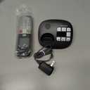 Panasonic Cordless Phone, Easy to Use with Large Display and Big Buttons, Flashing Favorites Key, Built in Flashlight, Call Block, Volume Boost, Talking Caller ID, 1 Cordless Handset - KX-TGU430B