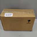 Hiceeden 2 Pack 6-Cup Ceramic Muffin Pan, Nonstick Cupcake Baking Pans with Handle, Ceramic Muffin Tin with Embossed Pattern for Muffin, Cupcake, White