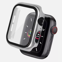 Plating Case with Glass Protector For Watch 40mm Series SE 6 5 4 Silver