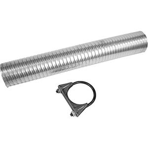 Walker 36326 Universal Universal Exhaust Flex Pipe 2.5" Inlet (ID) 2.5" Outlet (ID)
