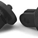 Aluminum Camera Tripod Mount Adapter,2pcs -20 Conversion Adapter for Tripod, Suitable for GoPro Hero/Sony/ Insta360 X3/ Sjcam/Action Camera and Other Standard 1/4 inch Accessories (black)