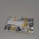 Swpeet 60 Sets 3 Styles Triangle/Thumb/Rectangle 4 Colors Metal Alloy Zipper Ends Tail Clips Buckle Stop Tail Head Zippers Stopper Repair Replacement with Screws and Screwdrive for Pants, Jackets