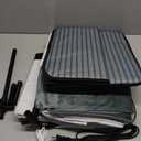 GASUR Weatherproof Insulated Heated Cat Shelter - Indoor/Outdoor Heated Pad for Winter, Safe Feral Outdoor House for Cats or Small Dogs (20"x17"x16")