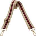 Kolti Purse Strap Replacement Crossbody Handbag Stripe Wide Adjustable 