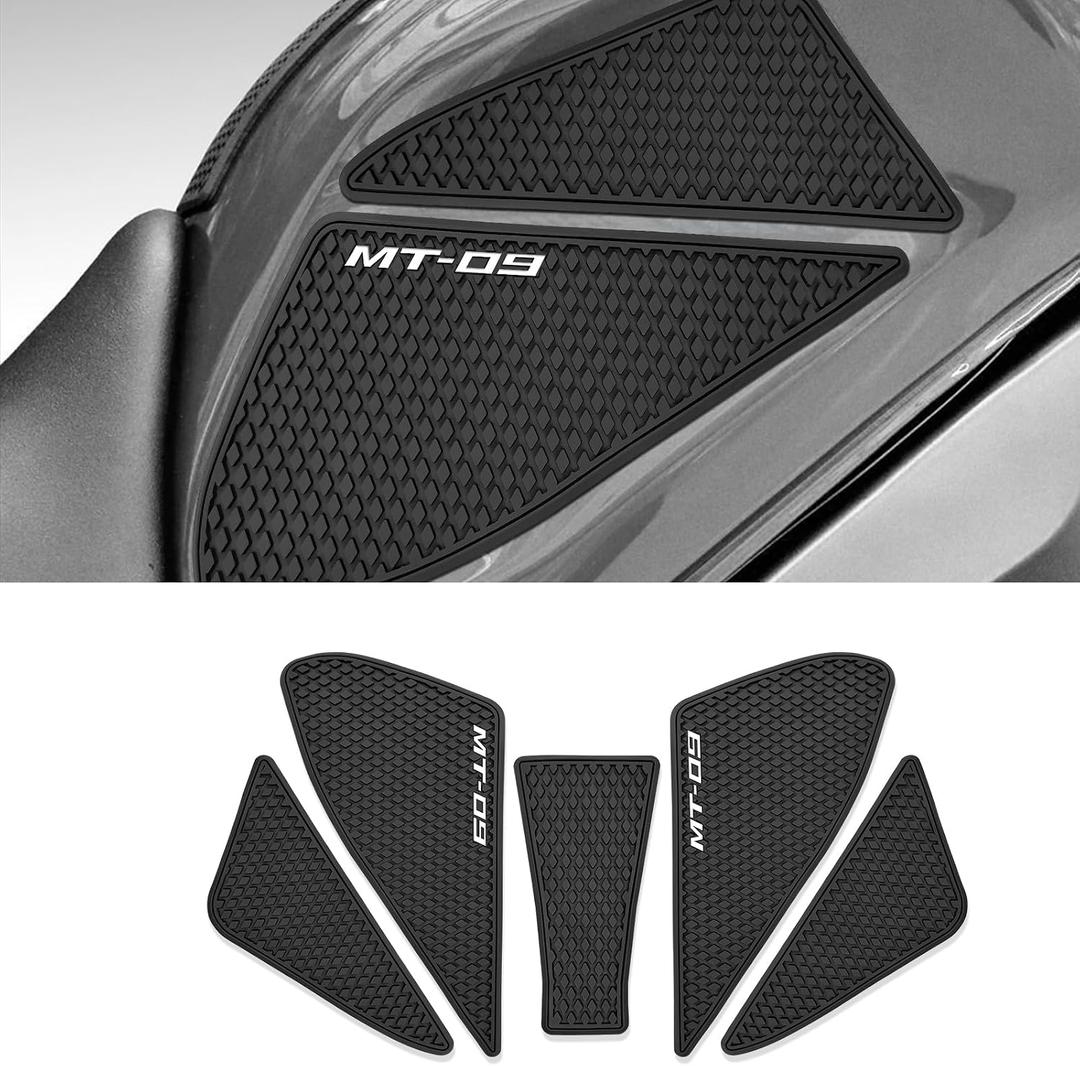 FOR MT-09 FZ-09 MT 09 FZ 09 mt 09 fz 09 2024 2023 2022 2021 Tank Grip motorcycle accessories anti-slip fuel tank pad protection side sticker fuel tank traction pad side air cushion knee protector