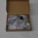 Haidms 20 Pack Black Cabinet Knobs Ball Kitchen Knobs for Dresser Drawers Black Round Cabinet Handles, Aluminum Alloy