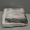 Mueller Ultratemp King Size Sheets Set, Super Soft 1800, 6 Piece, Deep Pocket up to 16" Bed Sheets, Transfers Heat, Breathes Better, Hypoallergenic, Wrinkle, White