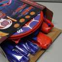 Fzlirou Toys for Boys Age 3-12, 2 Pcs Shooting Set with Red & Blue LED Lights, Standing Target & 2 Quiver, Indoor & Outdoor Kid Toys Gifts for 3 4 5 6 7 8 9 10 11 12 Year Old Boys Girls