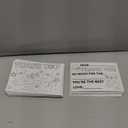 Qilery 96 Pcs Christmas Coloring Postcards with Envelopes Thank You Postcards DIY Craft Kit for Kids 5" x 7" Coloring Merry Christmas Greeting Cards Fill in The Blank Holiday for Kid Student Adult