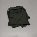2-Pack Stretch Pillow Cases - Jersey Knit & Envelope Closure Pillowcases with Ultra Soft T-Shirt Like Polyester Blend - Suitable for Queen or Standard Size Set of 2, Dark Olive