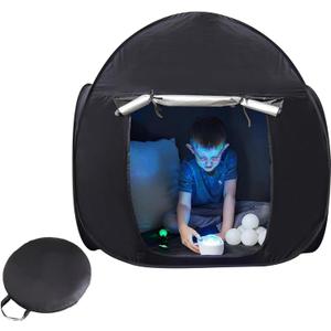 Sensory Tent for Kids, Calm Down Corner Tent for Children with Autism, ADHD, SPD, Sensory Corner, Portable Pop-up Blackout Play Tent with Travel Bag, Reduce Anxiety & Improve Focus
