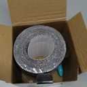 10 Pack 6 x 30 Anti Slip Traction Treads with Glow in The Dark Stripe, Outdoor Waterproof Non Skid Pre-Cut Tape with Roller, High Traction Friction Abrasive Adhesive for Stairs Step