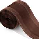 WILLBOND Carpet Cord Cover Cable Protector Floor Cover Cable Protector Management Only for Commercial Office Carpet(9.84 ft,Brown)