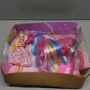 BETTINA My Dreamy Unicorn and Princess Doll Playset, Large Size Unicorn Toys with Magical Rainbow Lights & Realistic Horse Sounds, Ideal Unicorn Gifts Horse Play Set for Girls 3-9