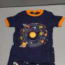 DAUGHTER QUEEN Boys Summer Pajamas Toddler Kids Short Pjs 5T Soft Cotton Pj Child Sleepwear Jammies Space Clothes Size 5 Years Small Lounge Set Night Sleep Wear