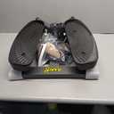 Stepper Machine with Resistance Bands, Mini Stepper with 300LBS Weight Capacity, Twist Stepper for Full Body Workout, Adjustable Step Height, Smooth and Quiet, Step Machine for Men Women