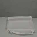 Acrylic Tray 2 PCS Toilet Tank Tray Toiletpaper Basket Back of Toilet Organizer,for Bathroom Organization Clear Decor and Countertop Storage