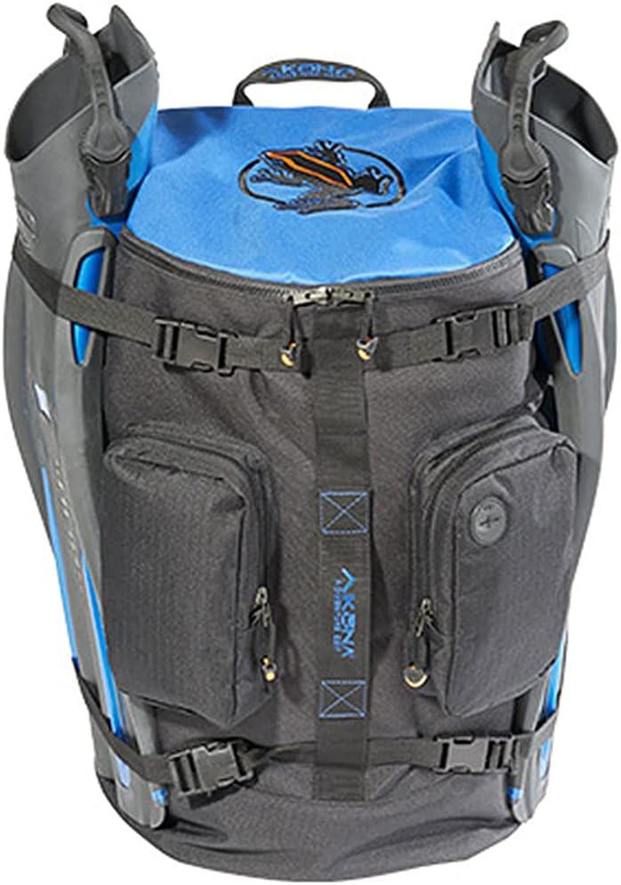 AKONA Globetrotter All-in-One Carry-On Backpack (Blue)