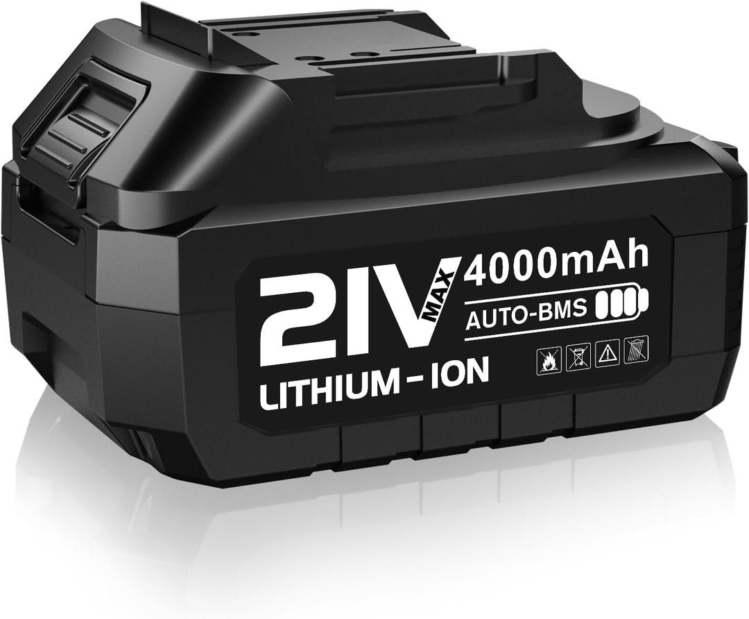 BUBRA 21V MAX Lithium Ion Battery 4.0Ah (HW-4.0)