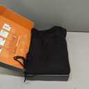 Genovega Heated Scarf for Women Men Recahrgeable Electric Intelligent Heating Scarves Neck Body Warmer portable Heated Shawl Wraps Thermal for Winter Cold Weather Outdoor Trave Must Have Black